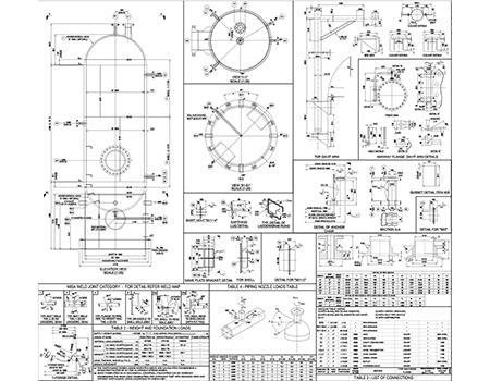 Vessel Fabrication Drawings